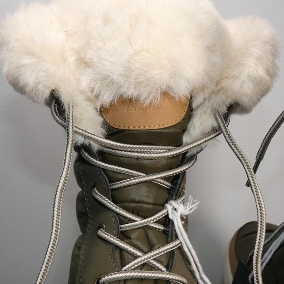 Sperry Top-Sider Bearing PLUSHWAVE Nylon Boot Women Olive/Tan?Ivory 8.5 M - Picture 8 of 13